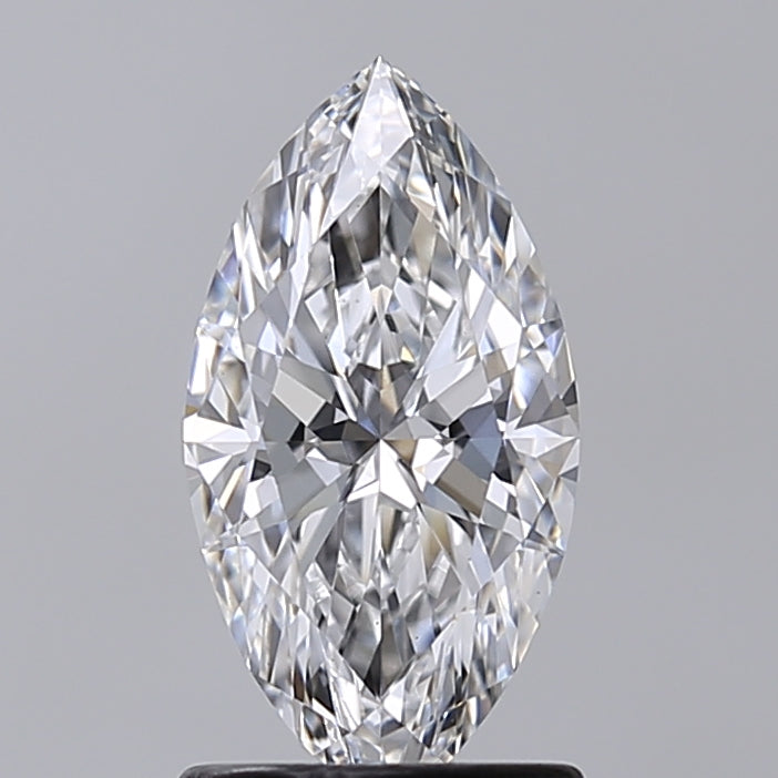 1.29 Carat Marquise Shaped, Excellent Cut, D Color, VS1 Clarity, IGI Certified Lab Grown Diamond