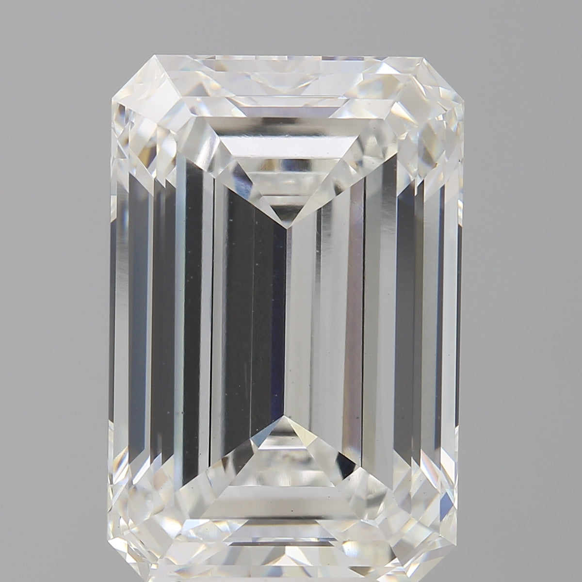 9.00 Carat Emerald Shaped, Ideal Cut, F Color, VS1 Clarity, IGI Certified Lab Grown Diamond