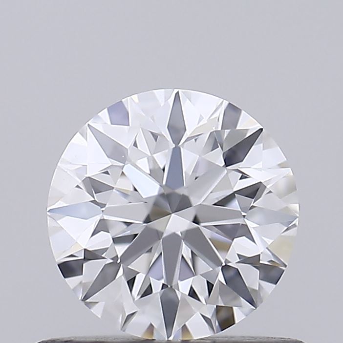 0.53 Carat Round Shaped, Excellent Cut, D Color, VVS2 Clarity, IGI Certified Lab Grown Diamond