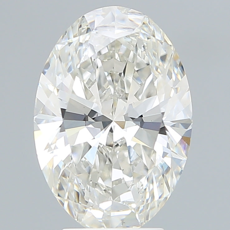 4.04 Carat Oval Shaped, Excellent Cut, G Color, VS1 Clarity, IGI Certified Lab Grown Diamond