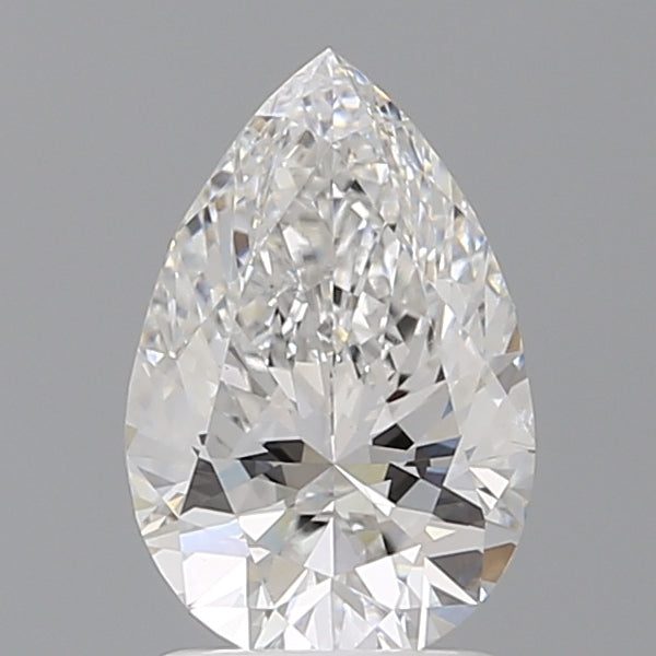 1.60 Carat Pear Shaped, Ideal Cut, E Color, VS1 Clarity, IGI Certified Lab Grown Diamond