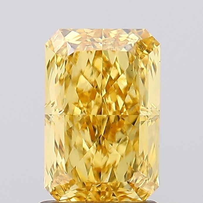 1.52 Carat Radiant Shaped, Excellent Cut, VS1 Clarity, IGI Certified Lab Grown Diamond