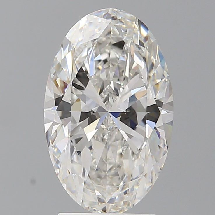 3.10 Carat Oval Shaped, Ideal Cut, F Color, VS1 Clarity, IGI Certified Lab Grown Diamond