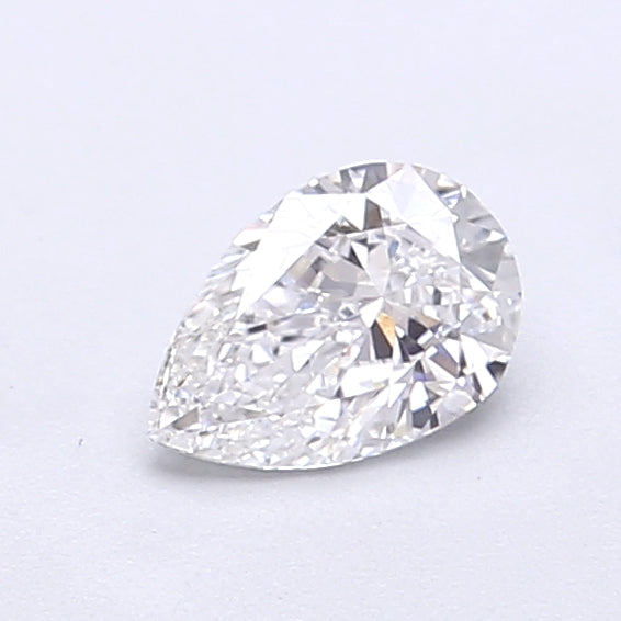 0.46 Carat Pear Shaped, Very Good Cut, D Color, VVS2 Clarity, IGI Certified Lab Grown Diamond