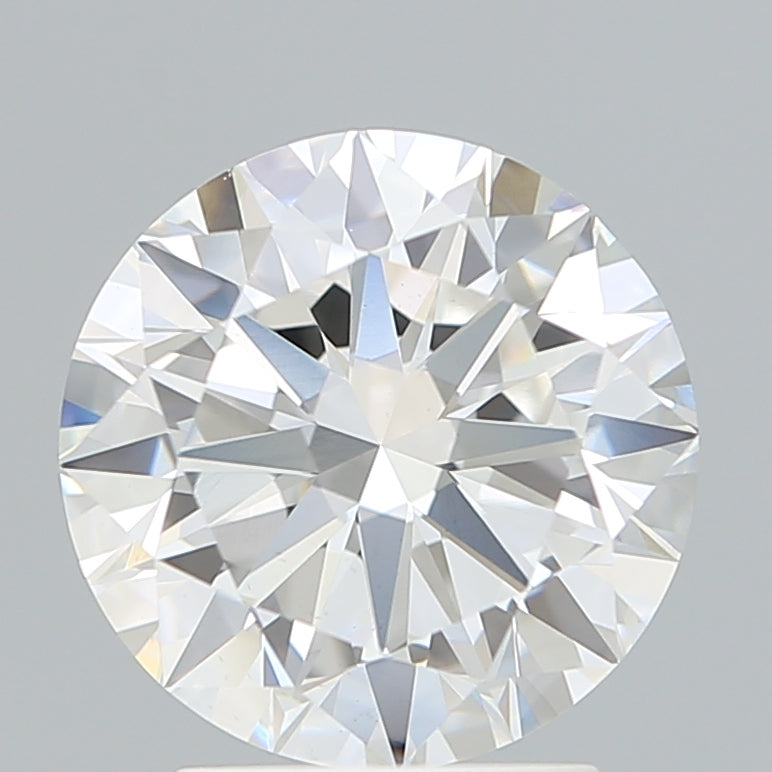 2.71 Carat Round Shaped, Excellent Cut, E Color, VS1 Clarity, IGI Certified Lab Grown Diamond