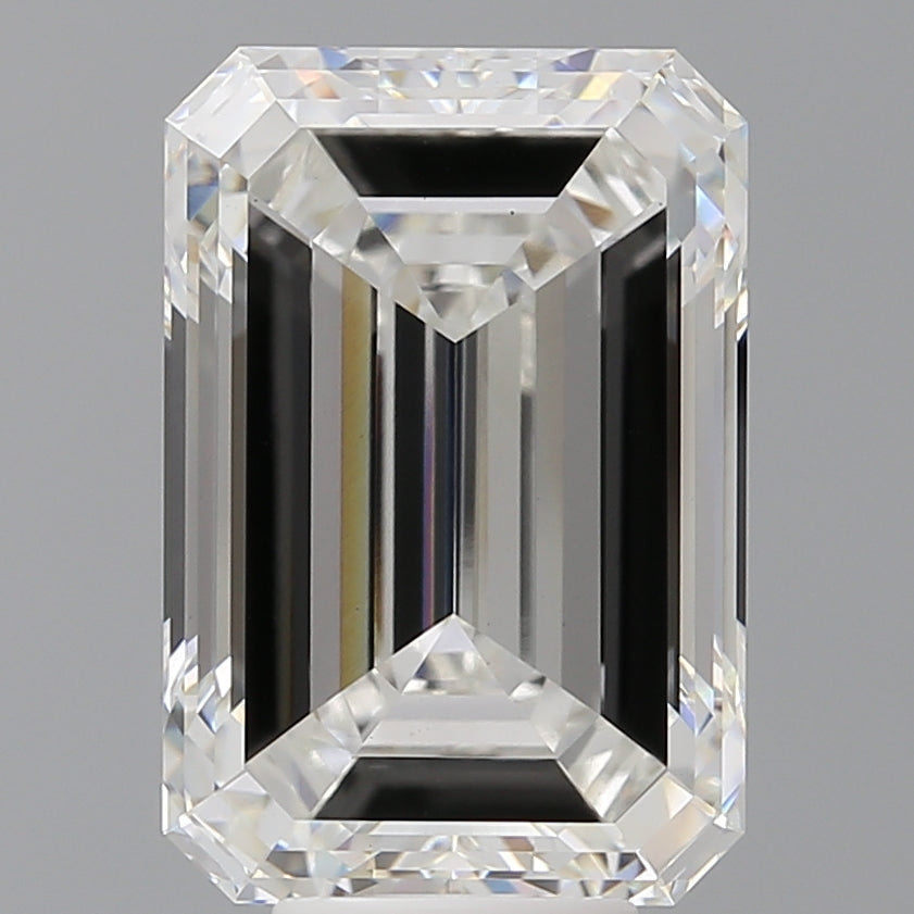 8.57 Carat Emerald Shaped, Excellent Cut, F Color, VS1 Clarity, IGI Certified Lab Grown Diamond