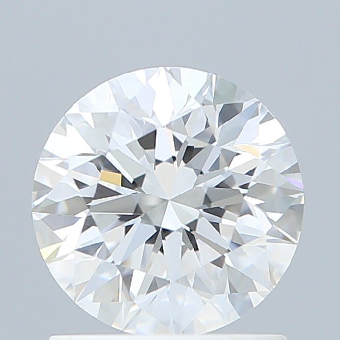 1.22 Carat Round Shaped, Excellent Cut, D Color, VVS2 Clarity, IGI Certified Lab Grown Diamond