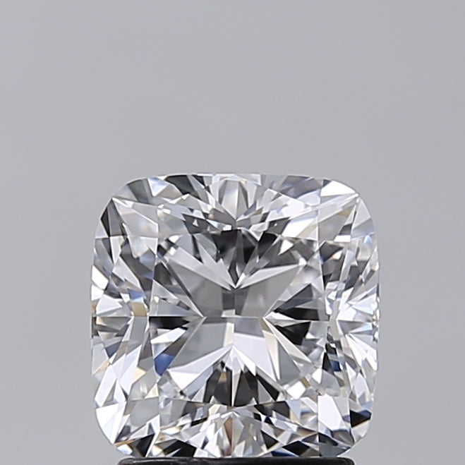 2.02 Carat Cushion Shaped, Ideal Cut, D Color, VVS2 Clarity, IGI Certified Lab Grown Diamond