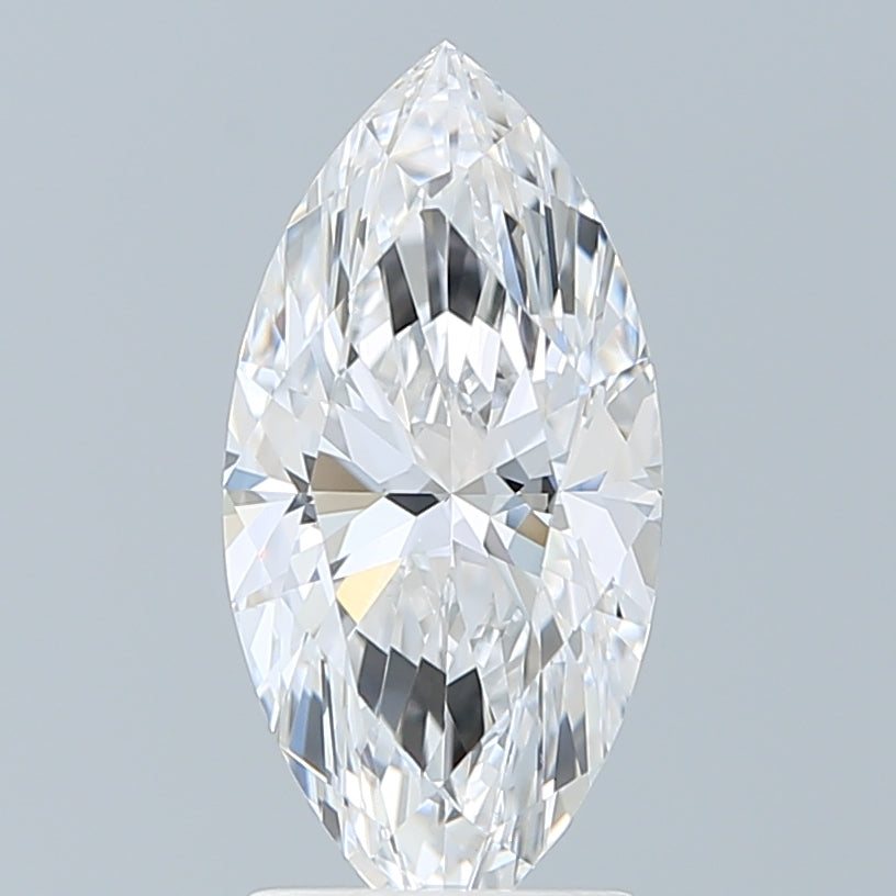 2.20 Carat Marquise Shaped, Excellent Cut, D Color, VVS2 Clarity, IGI Certified Lab Grown Diamond