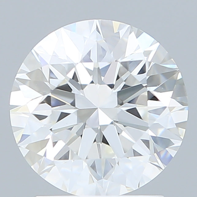 2.10 Carat Round Shaped, Excellent Cut, F Color, VVS2 Clarity, IGI Certified Lab Grown Diamond