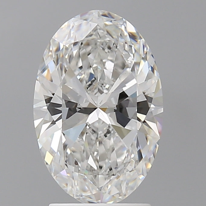 2.60 Carat Oval Shaped, Ideal Cut, E Color, VS1 Clarity, IGI Certified Lab Grown Diamond