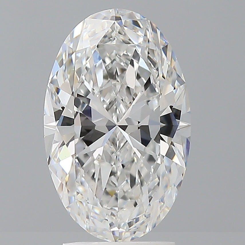 3.03 Carat Oval Shaped, Ideal Cut, E Color, VS1 Clarity, IGI Certified Lab Grown Diamond