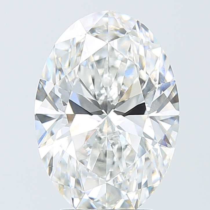 4.04 Carat Oval Shaped, Ideal Cut, E Color, VS1 Clarity, IGI Certified Lab Grown Diamond