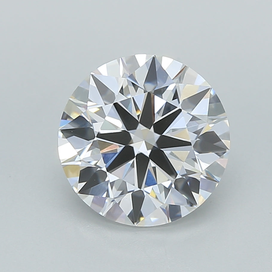 2.50 Carat Round Shaped, Ideal Cut, E Color, VVS2 Clarity, IGI Certified Lab Grown Diamond
