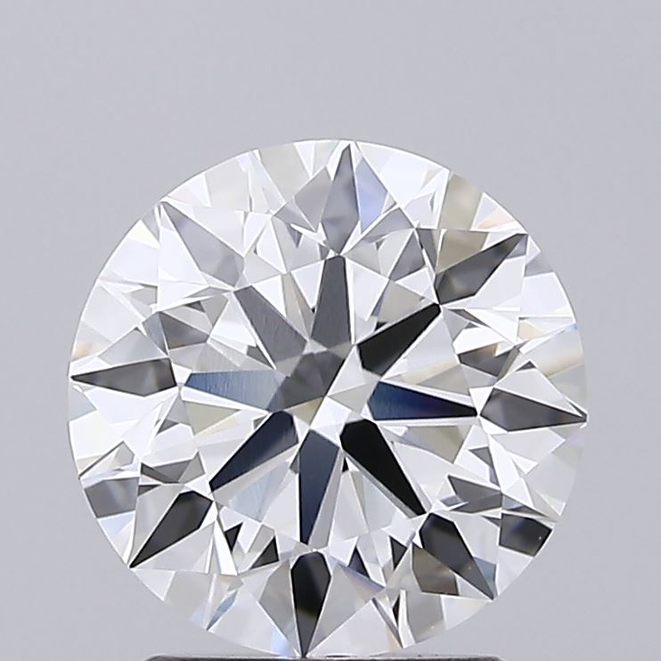 2.40 Carat Round Shaped, Ideal Cut, E Color, VVS2 Clarity, IGI Certified Lab Grown Diamond