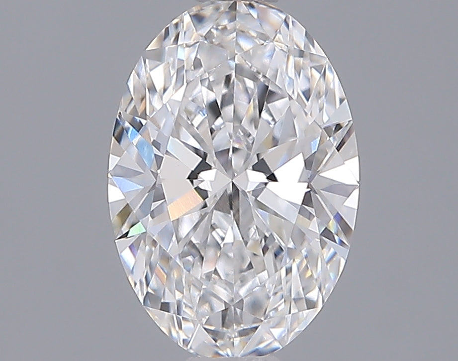 1.55 Carat Oval Shaped, Ideal Cut, D Color, VVS2 Clarity, IGI Certified Lab Grown Diamond
