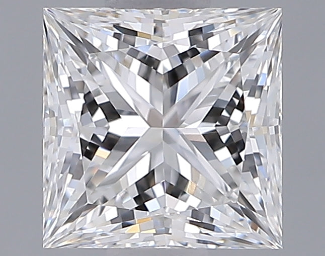1.05 Carat Princess Shaped, Ideal Cut, E Color, VVS1 Clarity, IGI Certified Lab Grown Diamond