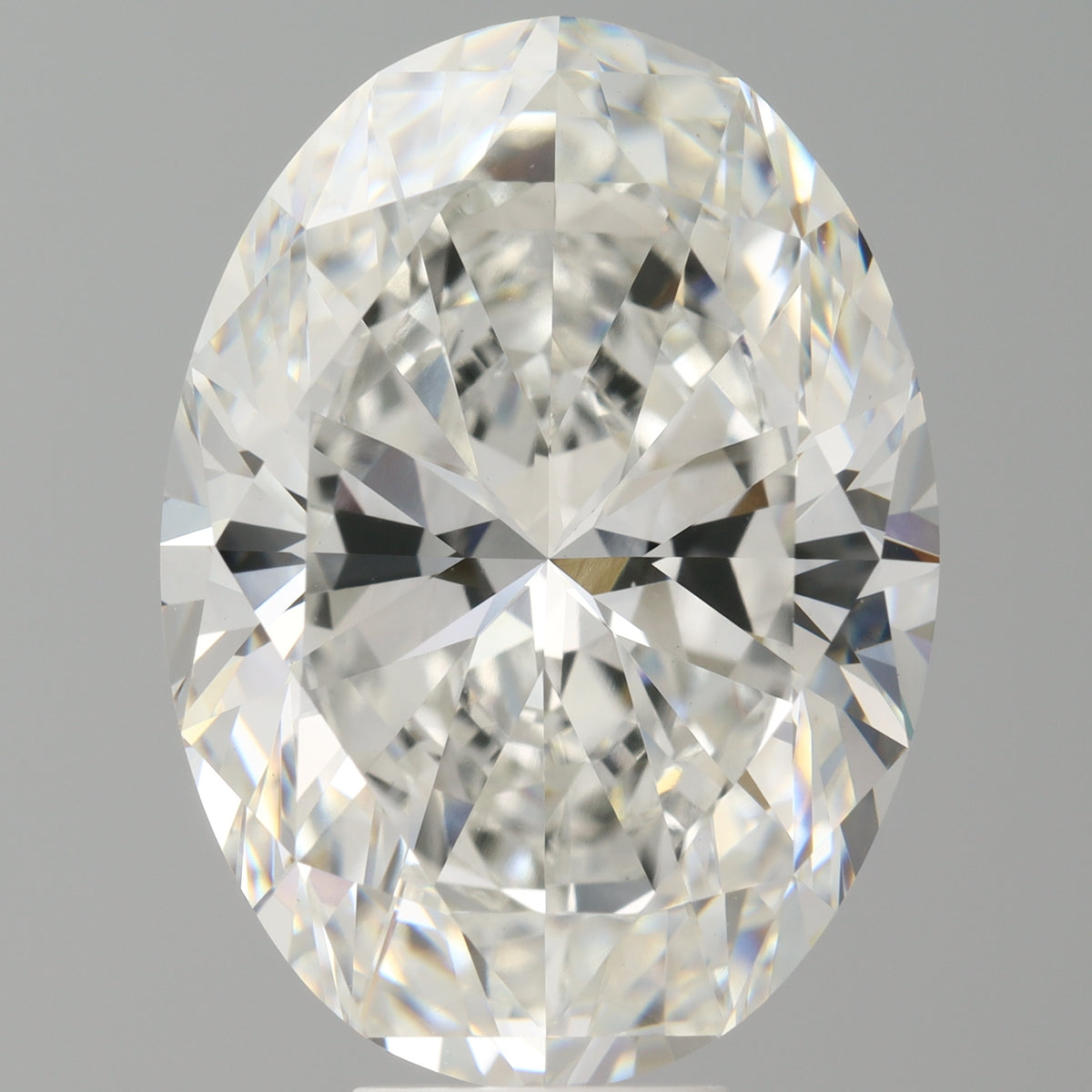 10.53 Carat Oval Shaped, Ideal Cut, F Color, VVS2 Clarity, IGI Certified Lab Grown Diamond