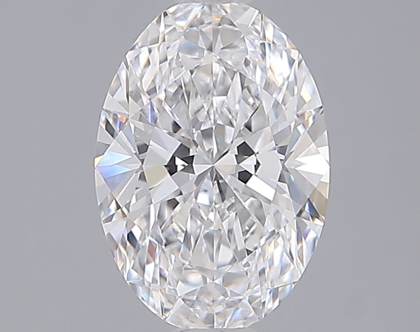 1.56 Carat Oval Shaped, Ideal Cut, D Color, VVS2 Clarity, IGI Certified Lab Grown Diamond