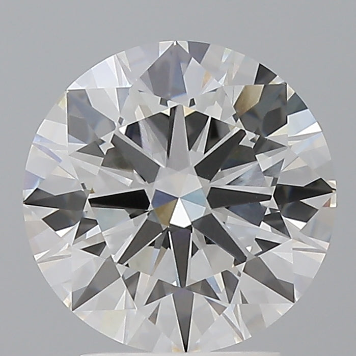 2.99 Carat Round Shaped, Ideal Cut, E Color, VVS2 Clarity, IGI Certified Lab Grown Diamond