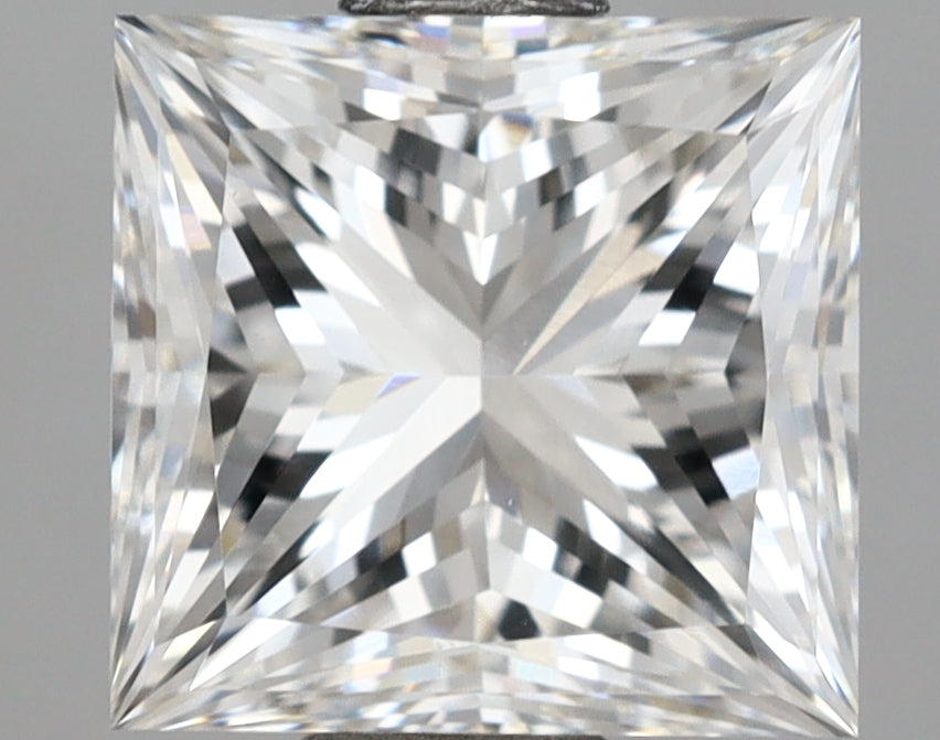1.73 Carat Princess Shaped, Very Good Cut, F Color, VVS2 Clarity, IGI Certified Lab Grown Diamond