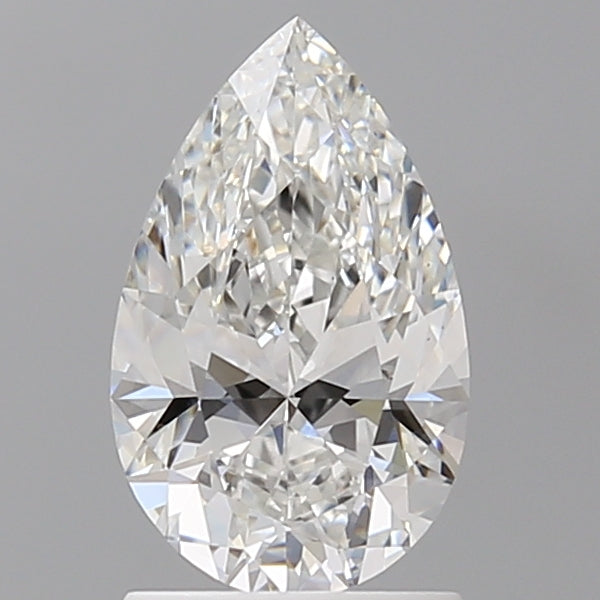 1.55 Carat Pear Shaped, Very Good Cut, E Color, VVS2 Clarity, IGI Certified Lab Grown Diamond