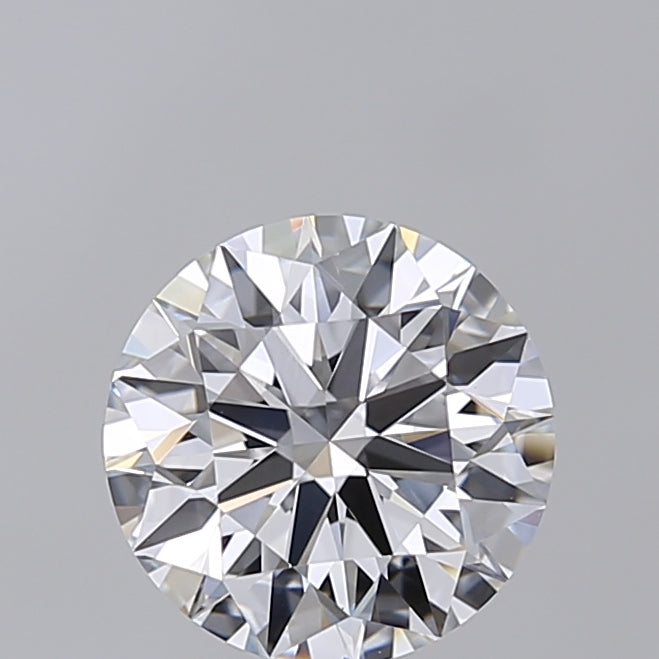 1.52 Carat Round Shaped, Ideal Cut, D Color, VVS2 Clarity, IGI Certified Lab Grown Diamond