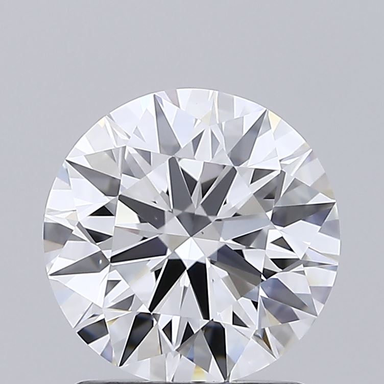1.50 Carat Round Shaped, Ideal Cut, D Color, VS1 Clarity, IGI Certified Lab Grown Diamond