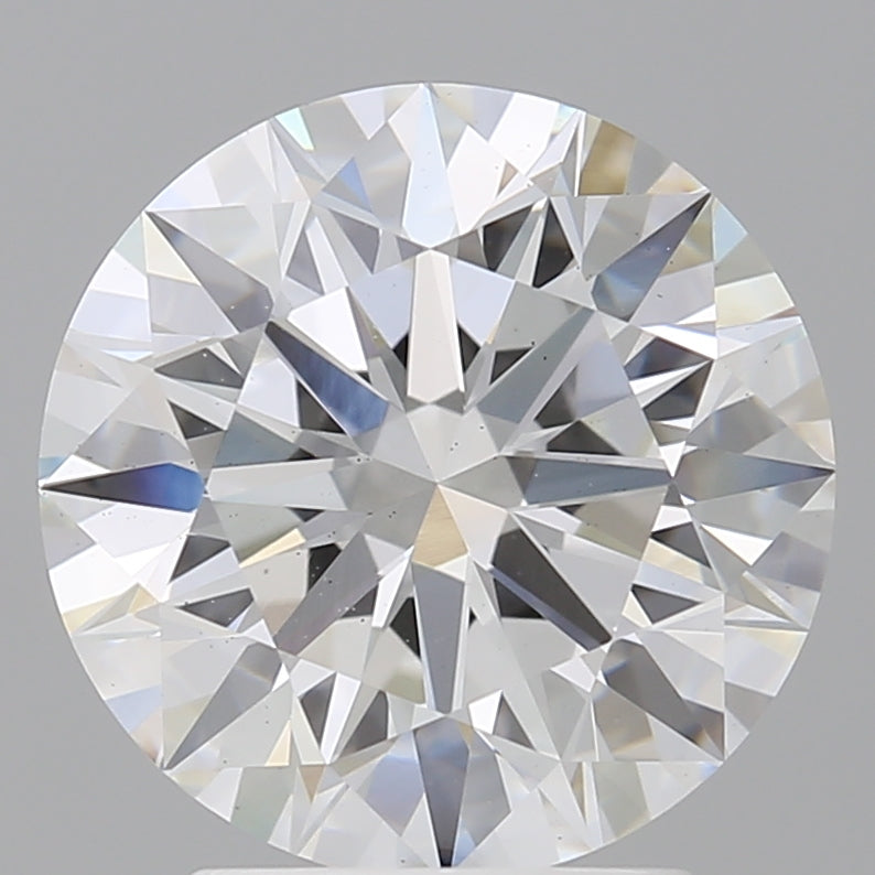 3.10 Carat Round Shaped, Ideal Cut, E Color, VS1 Clarity, IGI Certified Lab Grown Diamond