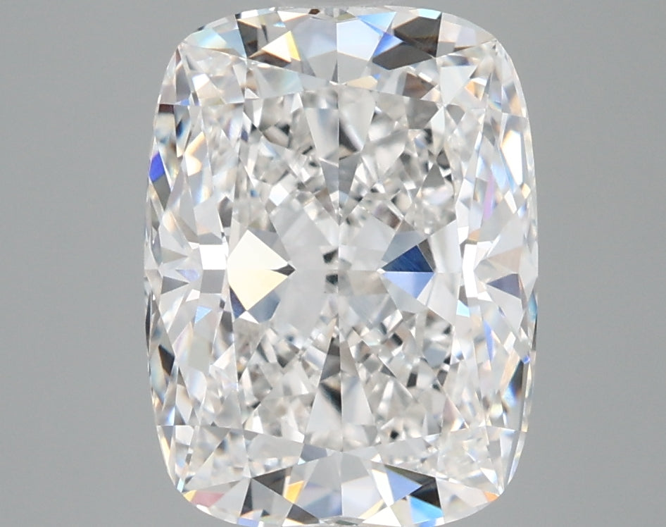4.13 Carat Cushion Shaped, Very Good Cut, E Color, VVS2 Clarity, IGI Certified Lab Grown Diamond
