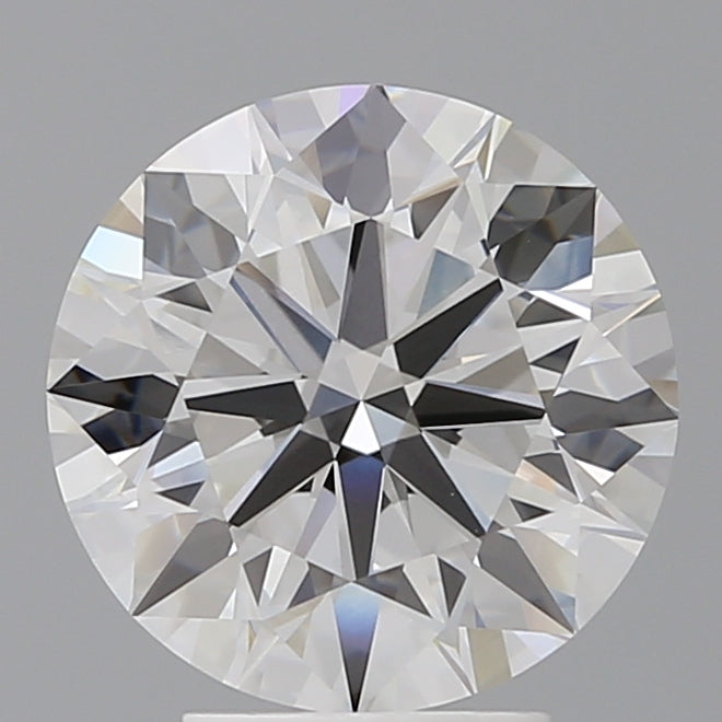 4.10 Carat Round Shaped, Ideal Cut, E Color, VVS2 Clarity, IGI Certified Lab Grown Diamond