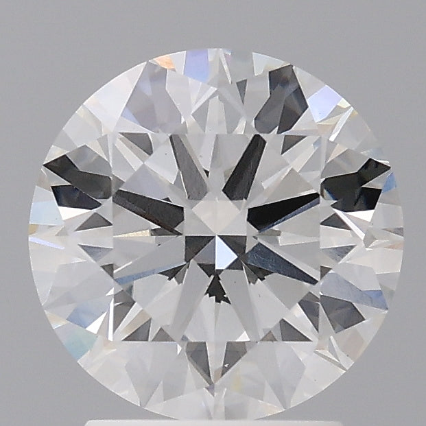 2.51 Carat Round Shaped, Ideal Cut, F Color, VS1 Clarity, IGI Certified Lab Grown Diamond