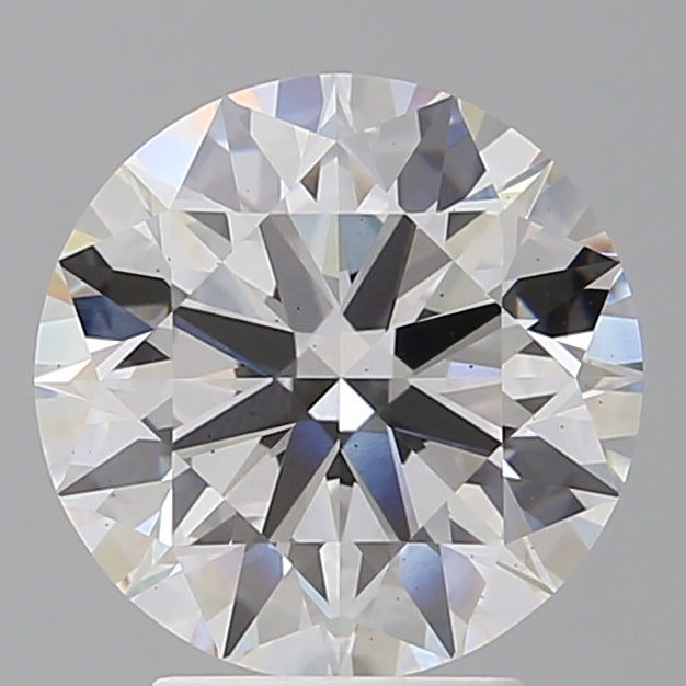 3.55 Carat Round Shaped, Ideal Cut, E Color, VS2 Clarity, IGI Certified Lab Grown Diamond