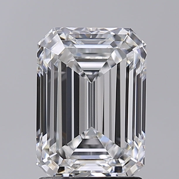 2.02 Carat Emerald Shaped, Excellent Cut, E Color, VVS2 Clarity, IGI Certified Lab Grown Diamond