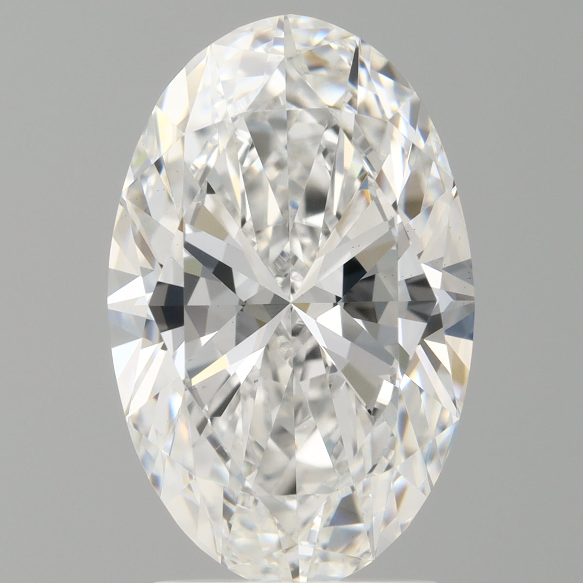 2.58 Carat Oval Shaped, Ideal Cut, E Color, VVS2 Clarity, IGI Certified Lab Grown Diamond