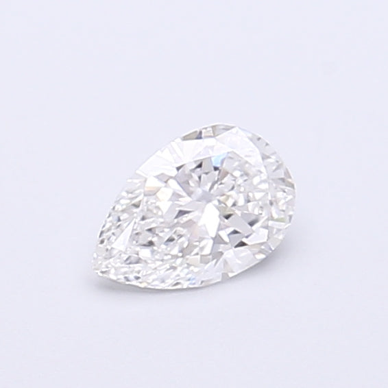 0.31 Carat Pear Shaped, Very Good Cut, D Color, VVS2 Clarity, IGI Certified Lab Grown Diamond