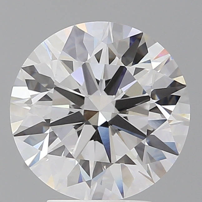 4.02 Carat Round Shaped, Ideal Cut, E Color, VVS2 Clarity, IGI Certified Lab Grown Diamond