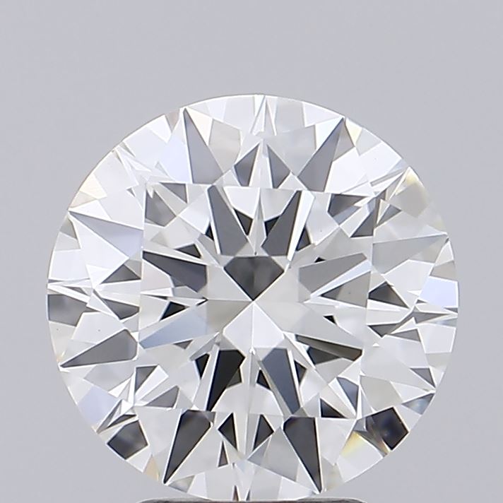2.29 Carat Round Shaped, Ideal Cut, F Color, VVS2 Clarity, IGI Certified Lab Grown Diamond