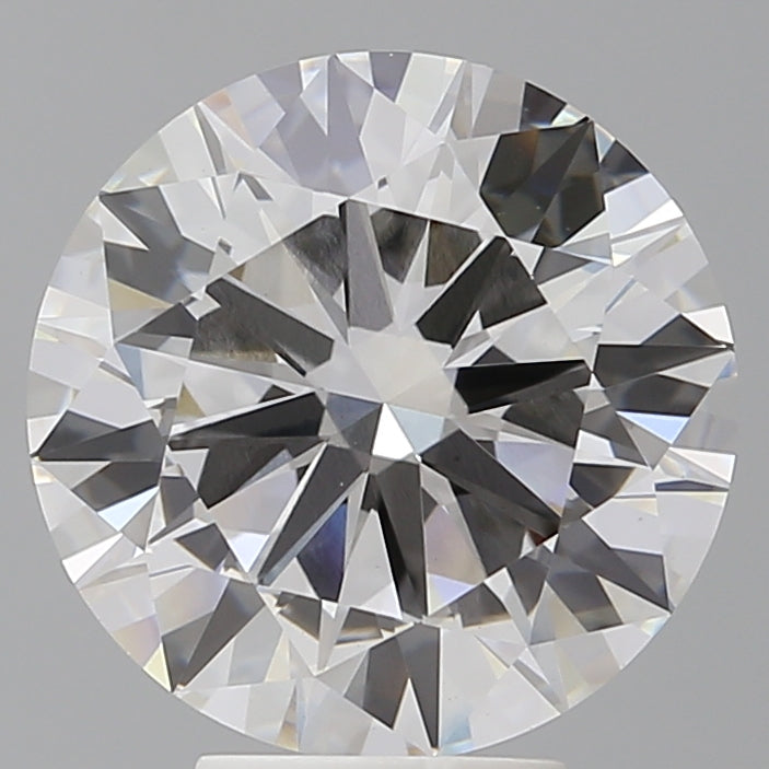 5.54 Carat Round Shaped, Ideal Cut, F Color, VS1 Clarity, IGI Certified Lab Grown Diamond
