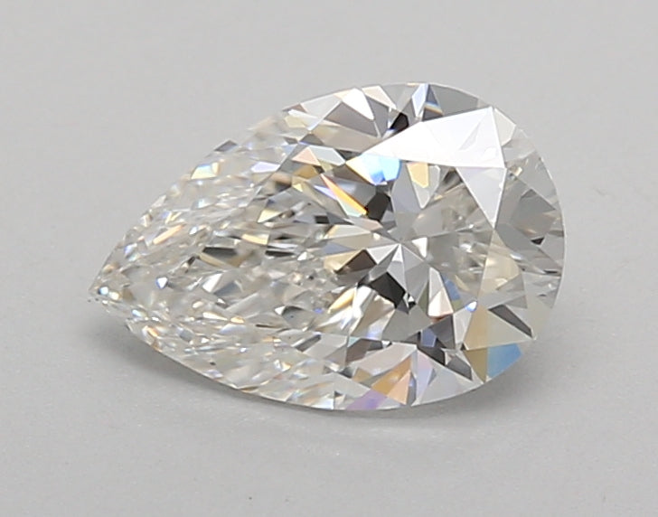 1.02 Carat Pear Shaped, Excellent Cut, F Color, VS1 Clarity, IGI Certified Lab Grown Diamond