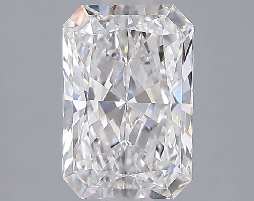 2.03 Carat Radiant Shaped, Ideal Cut, E Color, VVS1 Clarity, IGI Certified Lab Grown Diamond