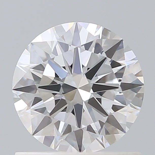0.91 Carat Round Shaped, Excellent Cut, D Color, VVS2 Clarity, IGI Certified Lab Grown Diamond