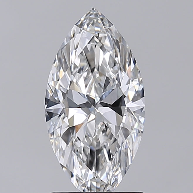 1.50 Carat Marquise Shaped, Very Good Cut, E Color, VVS2 Clarity, IGI Certified Lab Grown Diamond