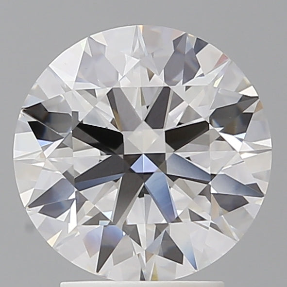 3.08 Carat Round Shaped, Ideal Cut, E Color, VVS2 Clarity, IGI Certified Lab Grown Diamond