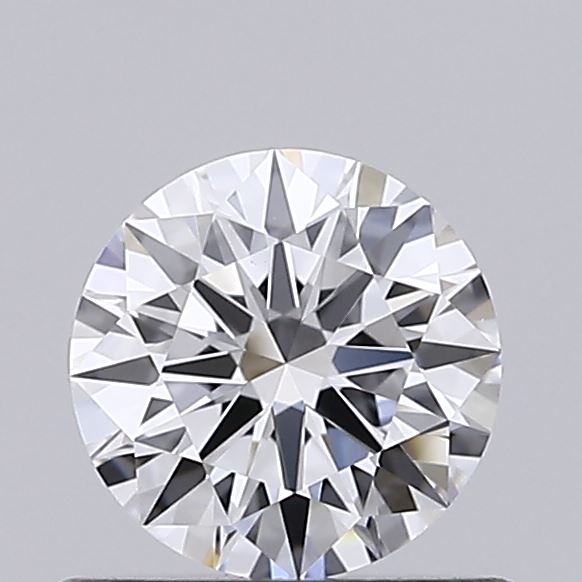 0.53 Carat Round Shaped, Ideal Cut, D Color, VVS2 Clarity, IGI Certified Lab Grown Diamond