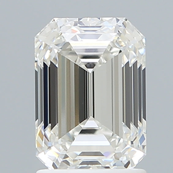 2.01 Carat Emerald Shaped, Ideal Cut, F Color, VVS1 Clarity, IGI Certified Lab Grown Diamond