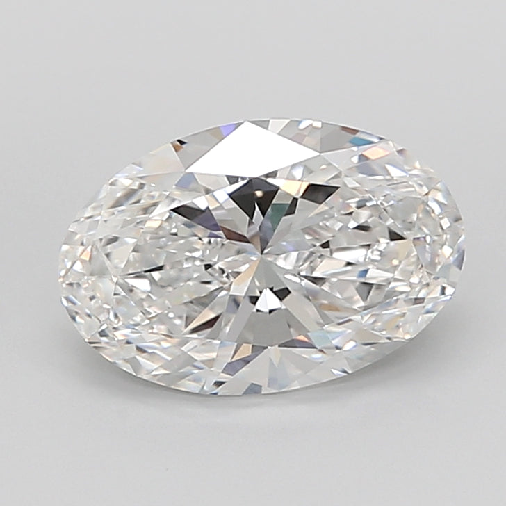 4.05 Carat Oval Shaped, Very Good Cut, E Color, VVS2 Clarity, IGI Certified Lab Grown Diamond