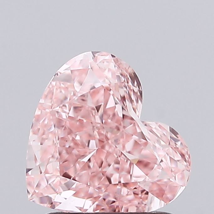 1.32 Carat Heart Shaped, Very Good Cut, VS1 Clarity, IGI Certified Lab Grown Diamond