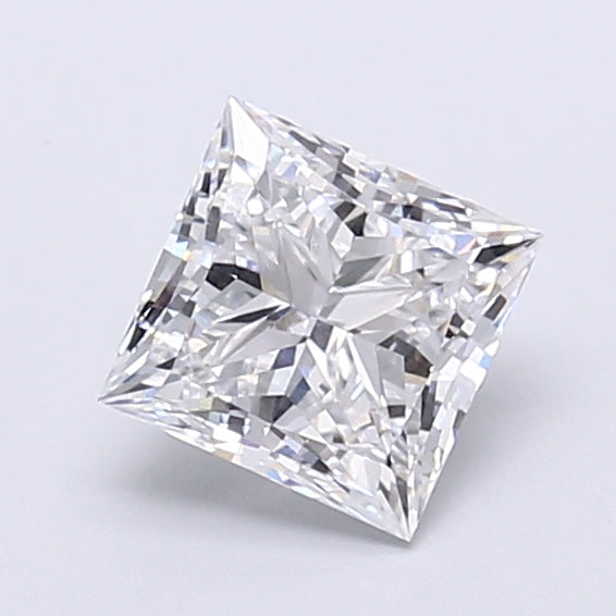 2.19 Carat Princess Shaped, Very Good Cut, D Color, VVS2 Clarity, IGI Certified Lab Grown Diamond