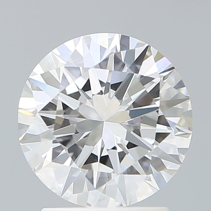 2.07 Carat Round Shaped, Excellent Cut, E Color, VVS2 Clarity, IGI Certified Lab Grown Diamond